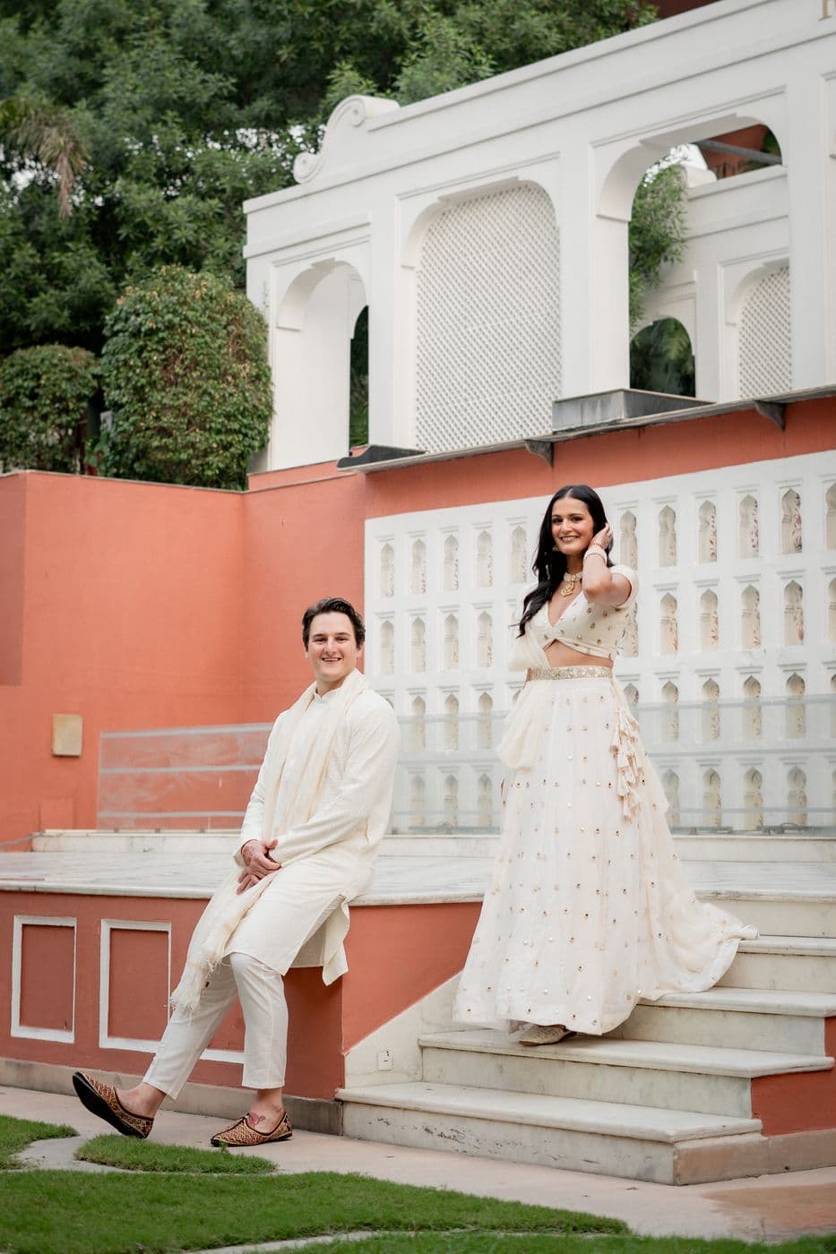 Vasundhara & Brandon's wedding in Lucknow — photograph 2 of 18 by Click Weds
