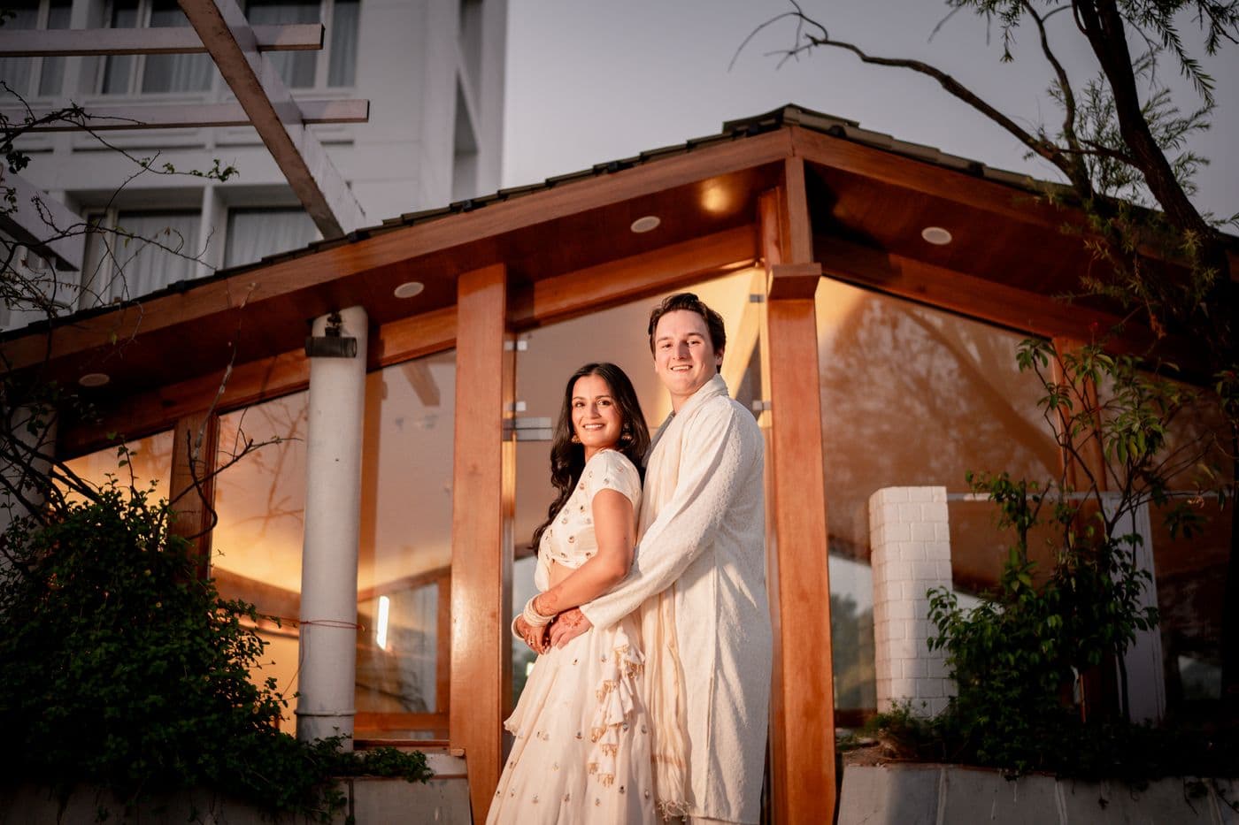 Vasundhara & Brandon's wedding in Lucknow — photograph 7 of 18 by Click Weds