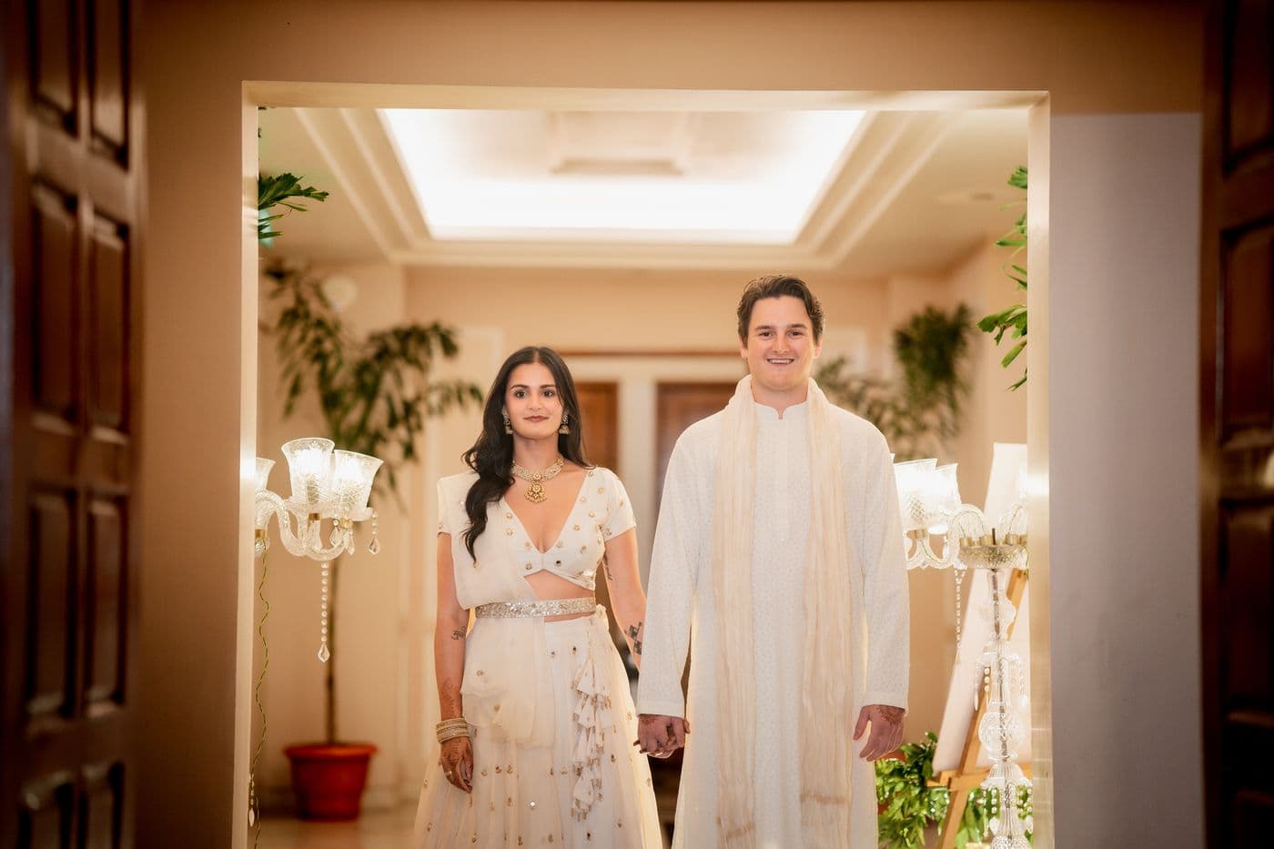 Vasundhara & Brandon's wedding in Lucknow — photograph 10 of 18 by Click Weds