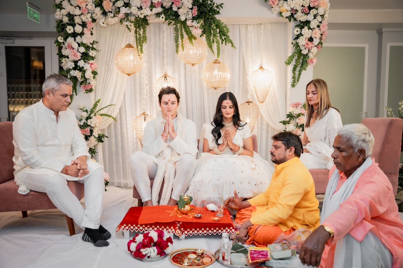 Vasundhara & Brandon's wedding in Lucknow — photograph 11 of 18 by Click Weds