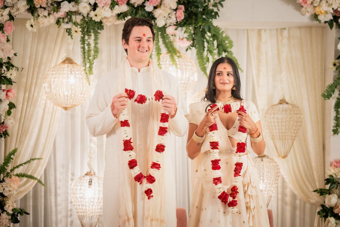Vasundhara & Brandon's wedding in Lucknow — photograph 13 of 18 by Click Weds