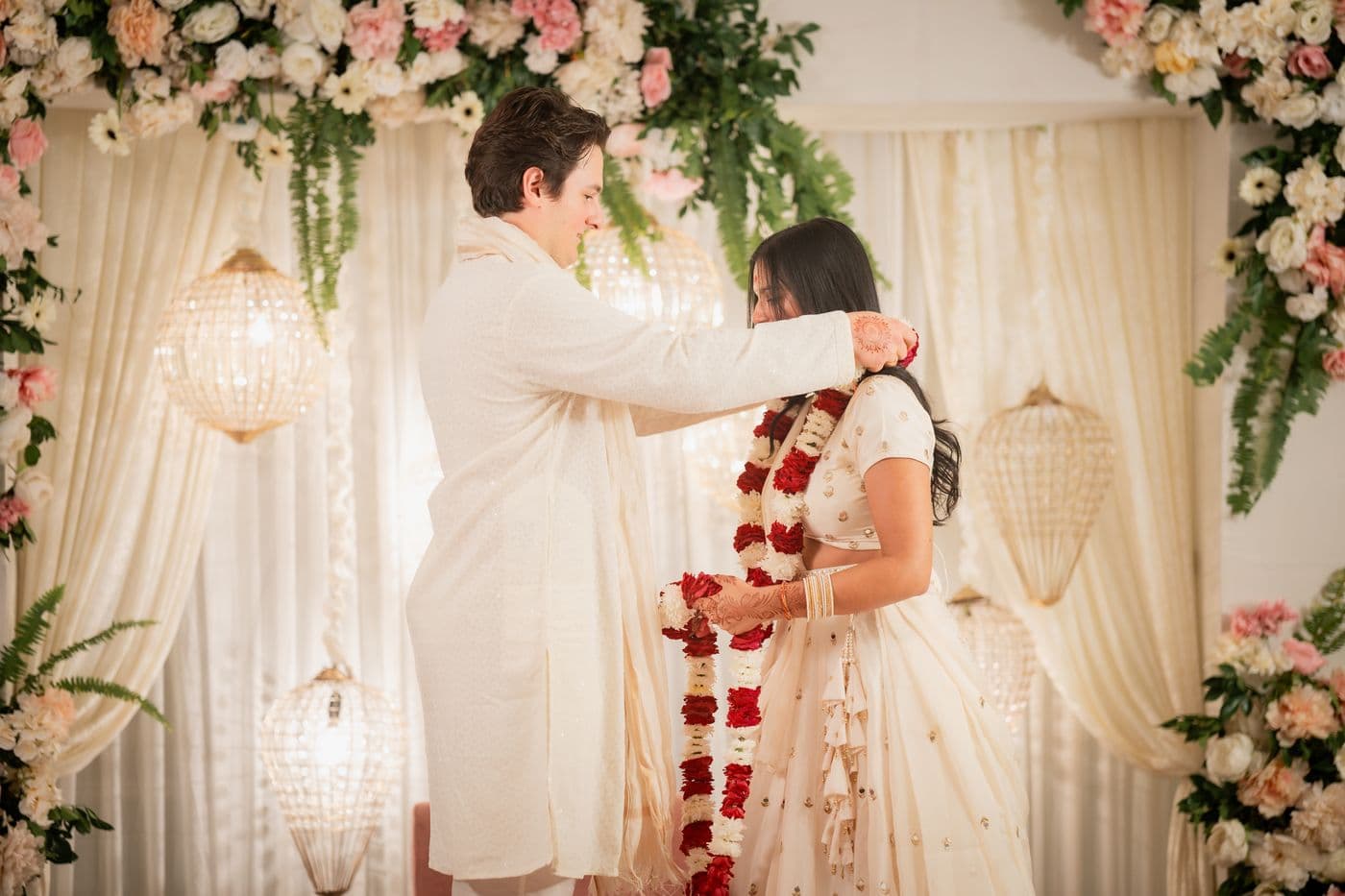 Vasundhara & Brandon's wedding in Lucknow — photograph 14 of 18 by Click Weds