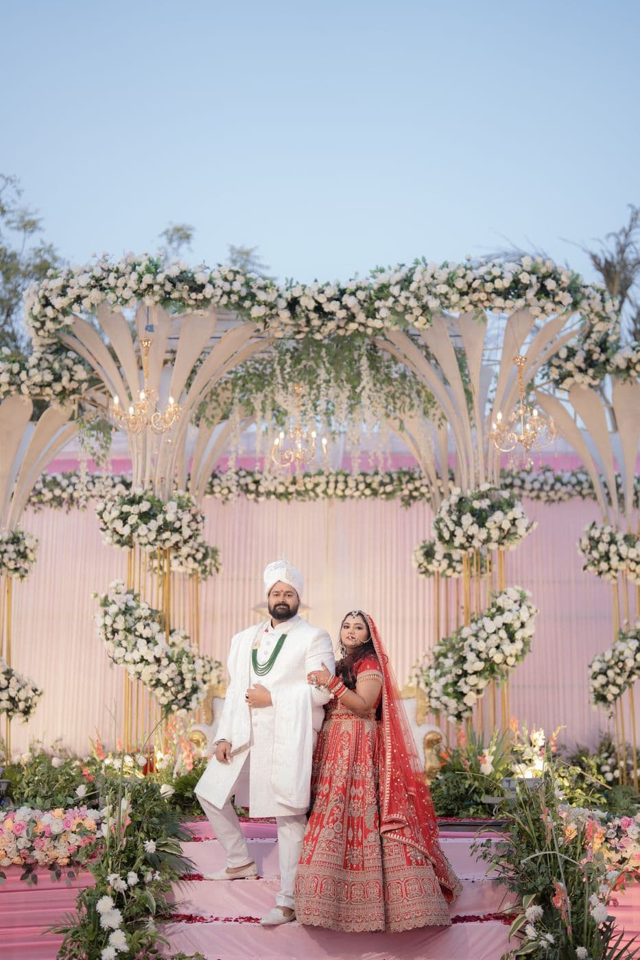 Asavari & Swapnil's wedding in Lucknow — photograph 10 of 18 by Click Weds