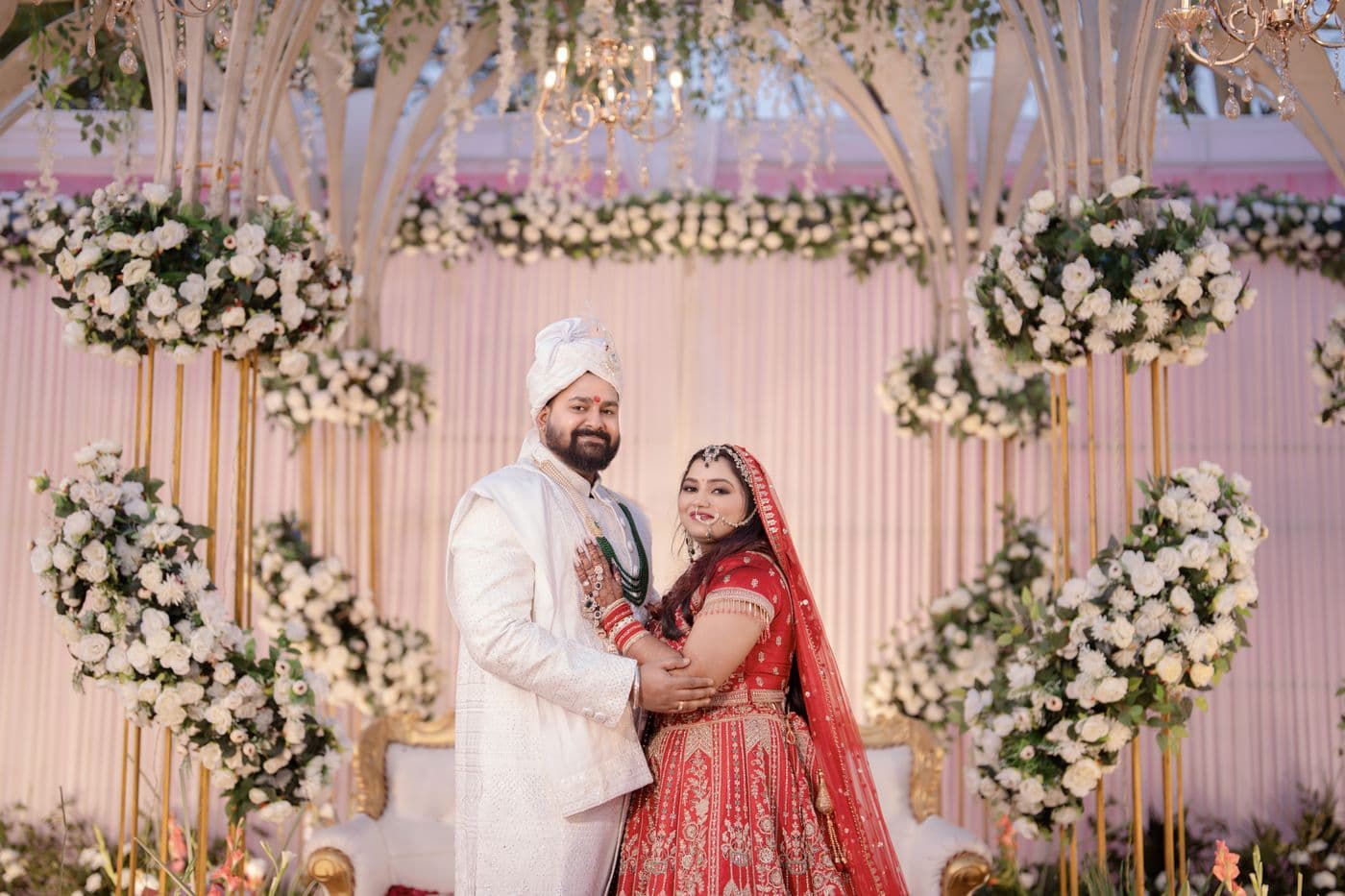 Asavari & Swapnil's wedding in Lucknow — photograph 12 of 18 by Click Weds