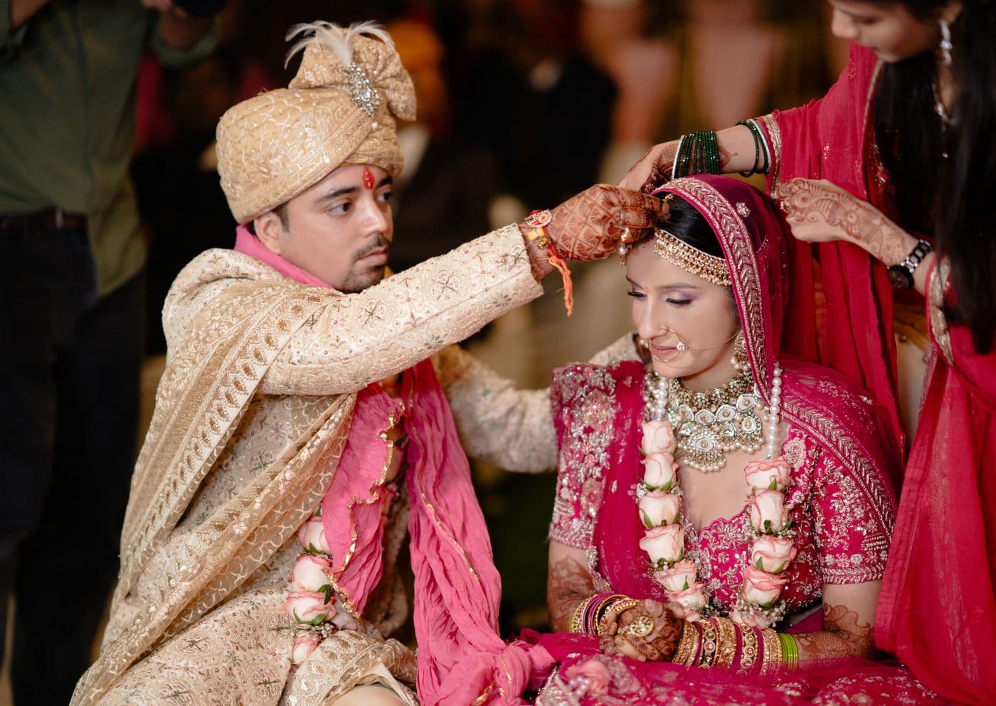 Ashutosh & Twinkle's wedding — photograph 16 of 18 by Click Weds