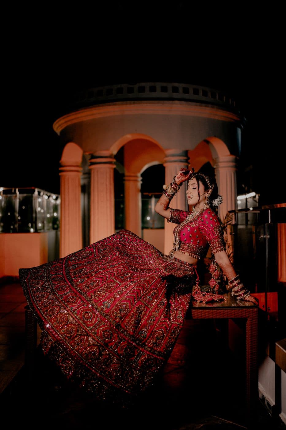 Dhiti & Puneet's wedding in Kanpur — photograph 16 of 18 by Click Weds