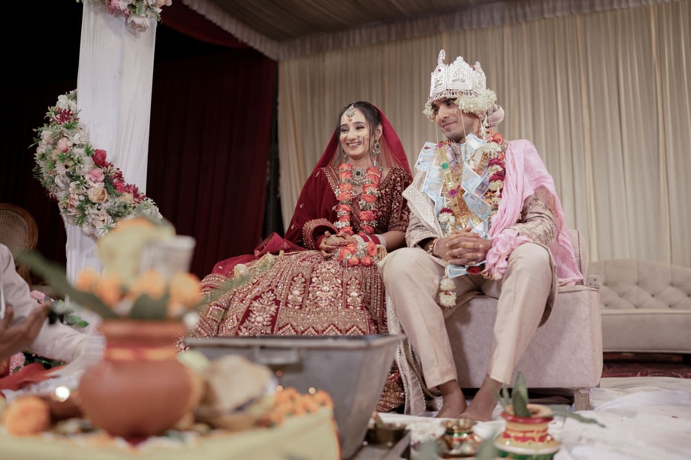 Shivansh & Keerthi's wedding in Lucknow — photograph 17 of 18 by Click Weds